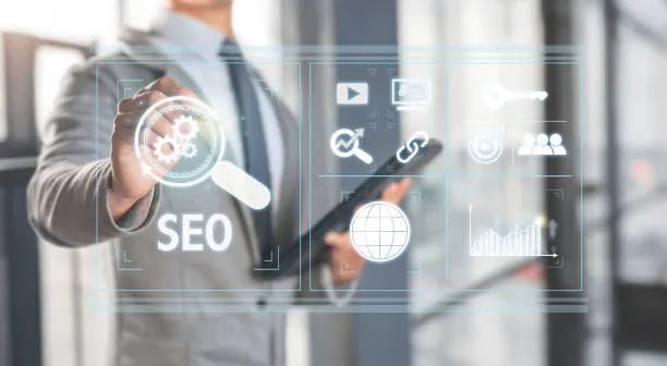 Representación de actividades que se llevan a cabo gracias al proveer servicios como agencia SEO Dallas en varios sectores.